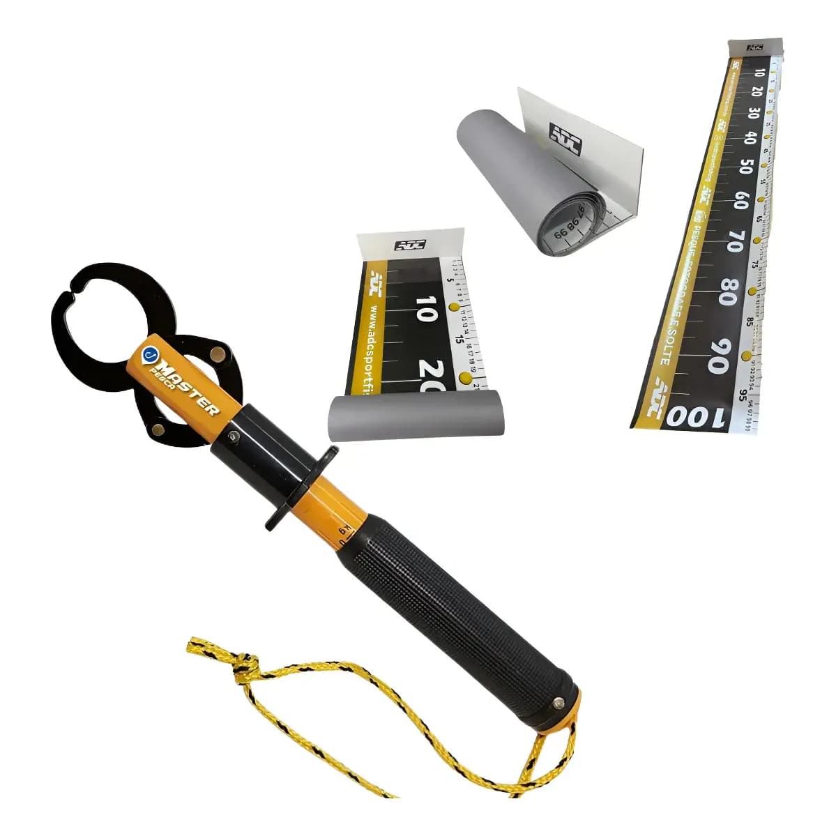 Alicate Pega Peixe Com Balança + Régua Oficial 100cm Lona