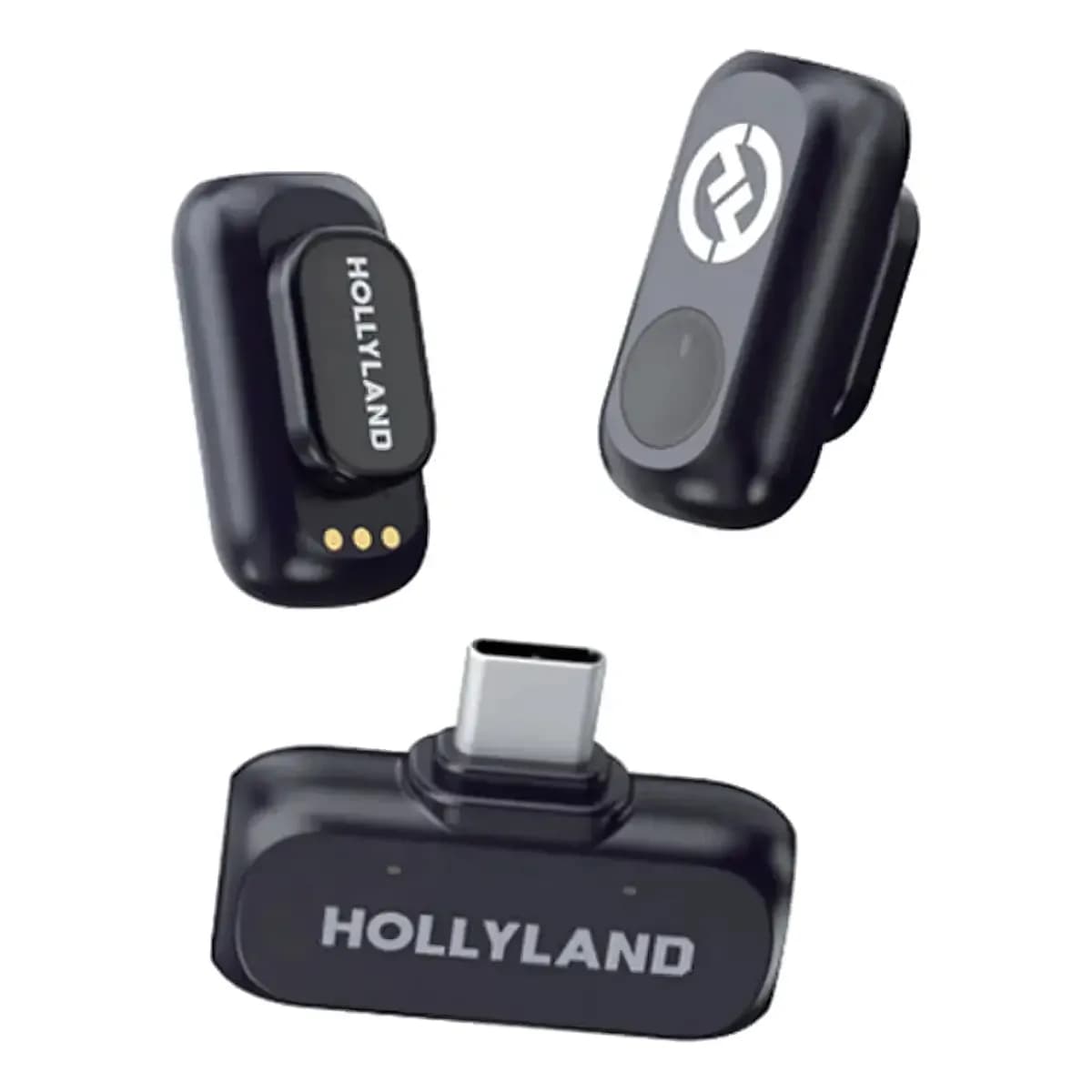 Microfone Lark A1 Hollyland Mini Usb-c Preto