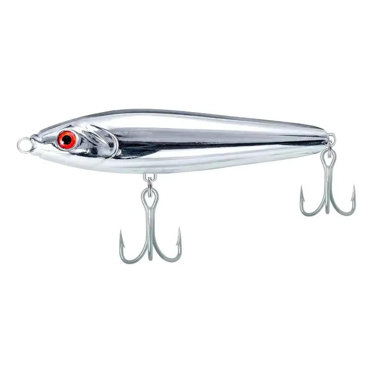 Isca  Artificial Nelson Nakamura Magic Stick 90 301 Cromada Bala De Prata