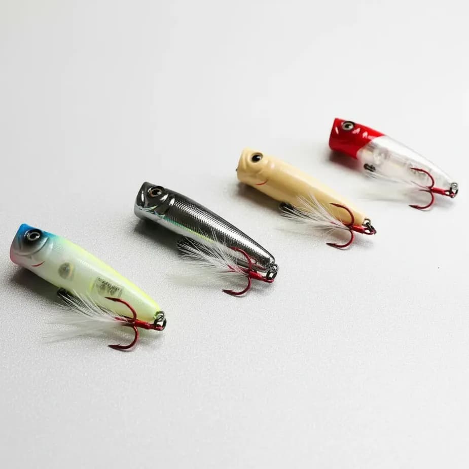 Kit C/4 Iscas Vulcan 65 (6,5cm. 7g.) Original Marine Sport