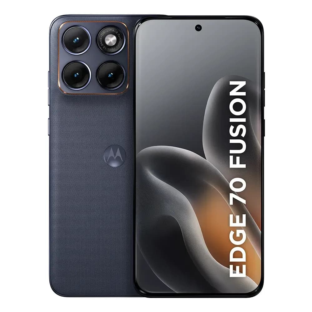 Smartphone Motorola Edge 70 Fusion 5g - 256gb 12gb Ram + 12gb Ram Boost, Camera 50mp Sony Lytia 710, Tela 1.5k Extreme Amoled 144hz - Grafite