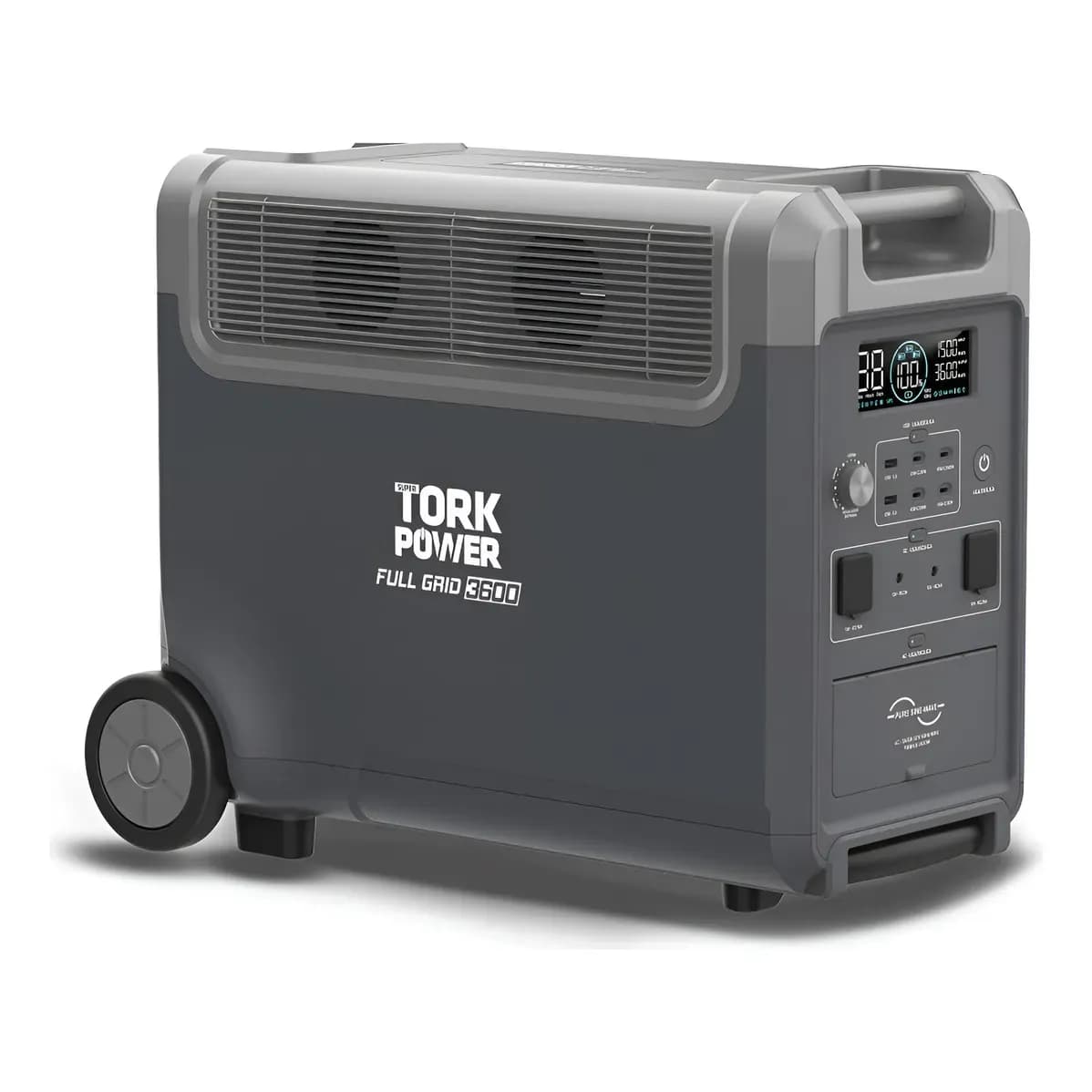 Estação Energia Gerador Solar Tork 3600w Bateria 3840wh 127v