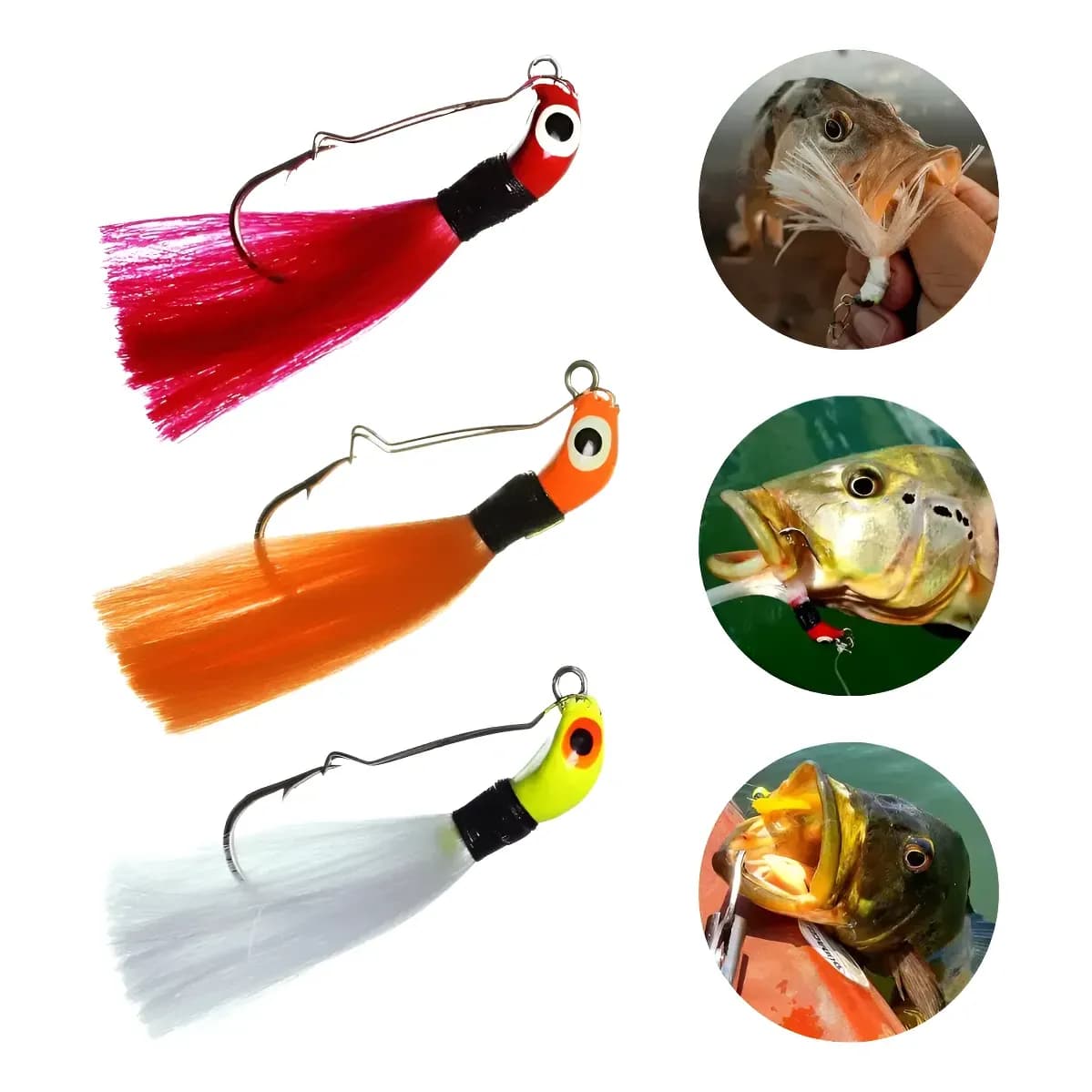 Kit 03 Jig Xuxinha Lori Antienrosco 12g