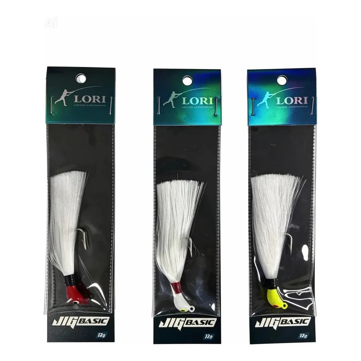 Kit 3 Iscas Jig/xuxinha Lori 12g Três Cores