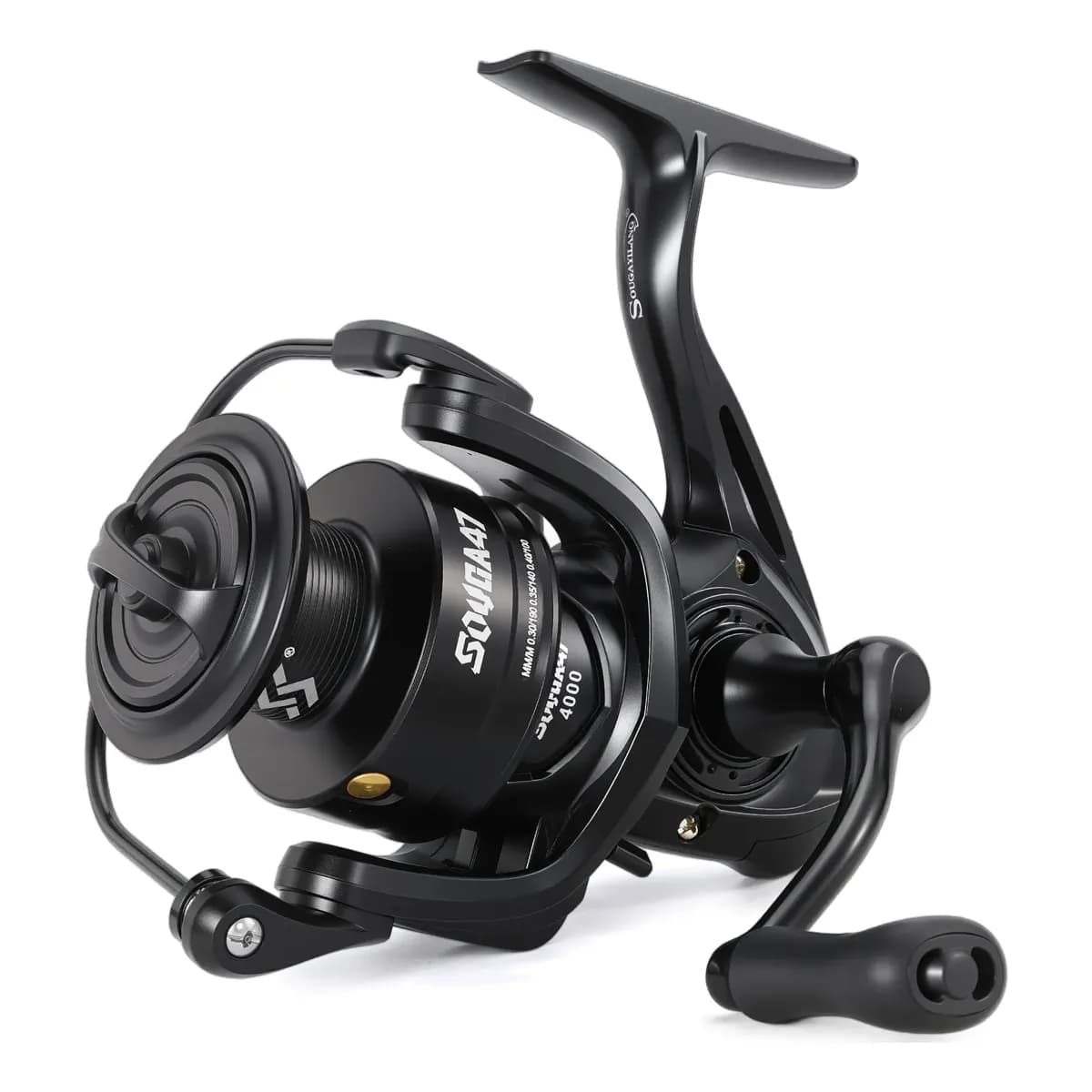 Molinete De Pesca 5,2:1 Drag Máximo10kg Alumínio Premium 1000 Série