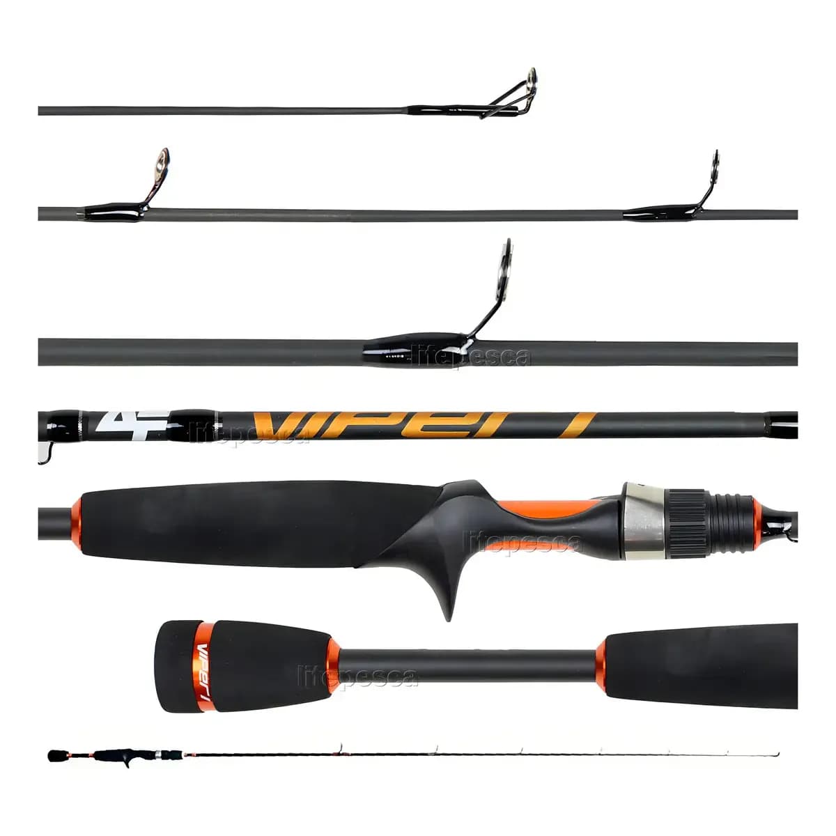 Albatroz Viper I (1,80m) 17lbs P/ Carretilha 1 Parte