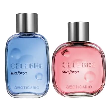 Combo Fragrâncias Celebre Sua Força: Masculina 100ml + Feminina 100ml