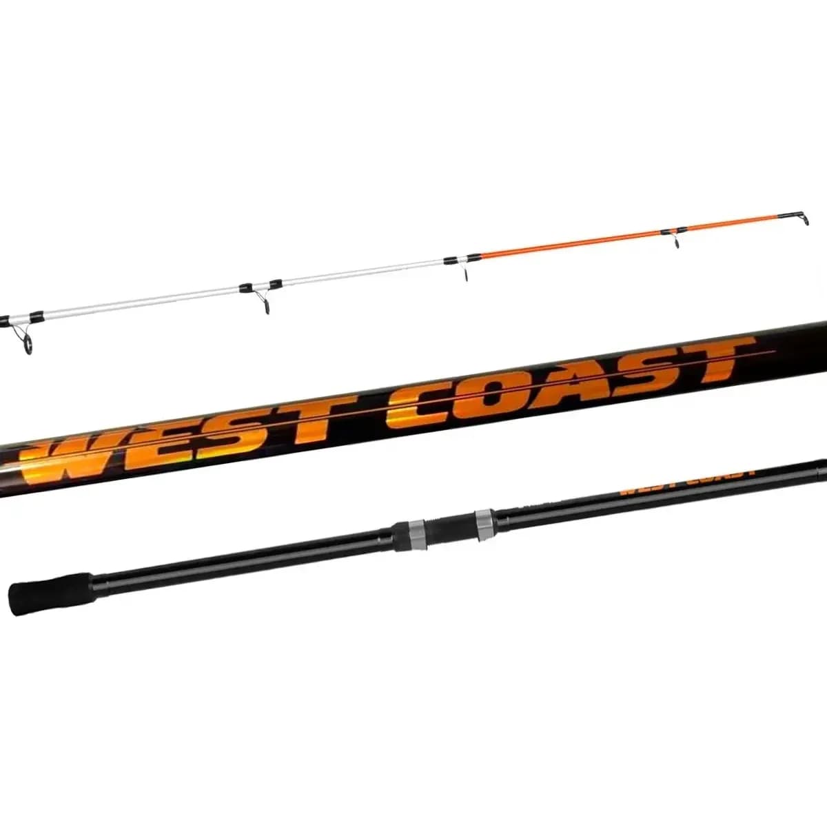 Vara de Pesca Surfcasting Saint West Coast 3,90m Fibra Vidro