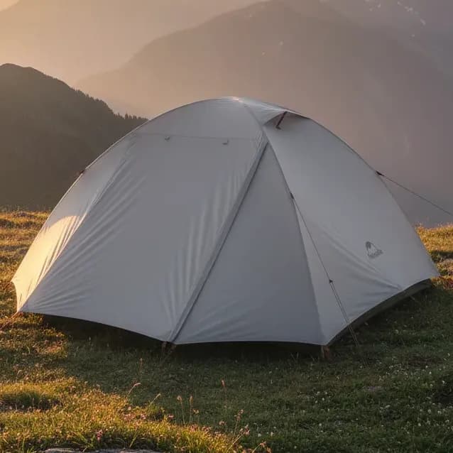 Barraca Naturehike Cloud Creek 2p Autoportante Camping Trilh Branco