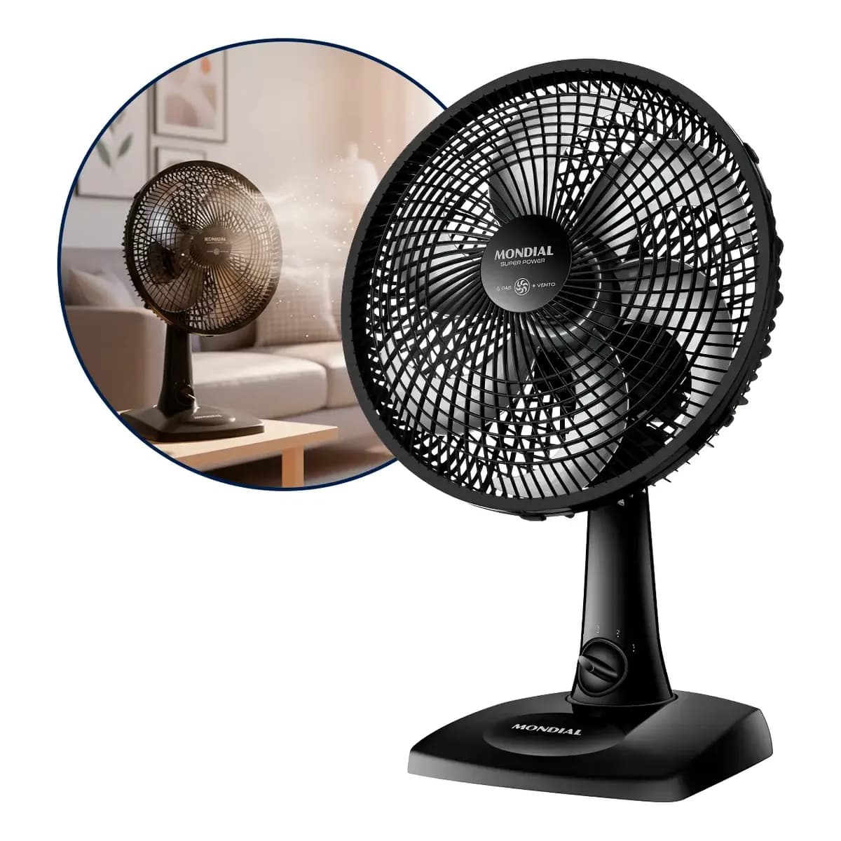Ventilador Mondial Super Power 30CM Mesa VSP