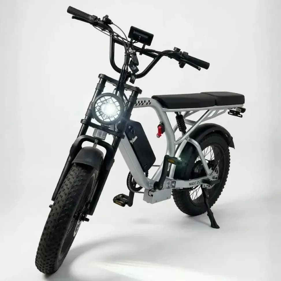 Bicicleta Elétrica NADO K3 750W, Aro 20, com Bateria Removível de Lítio 48V