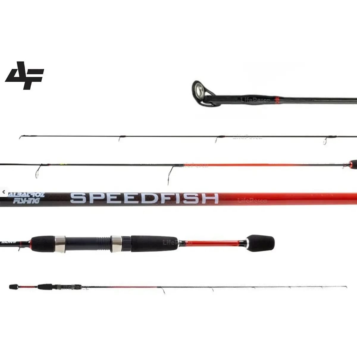 Vara Para Molinete Speedfish S1651 1,65m  2-6lbs Inteiriça - Albatroz