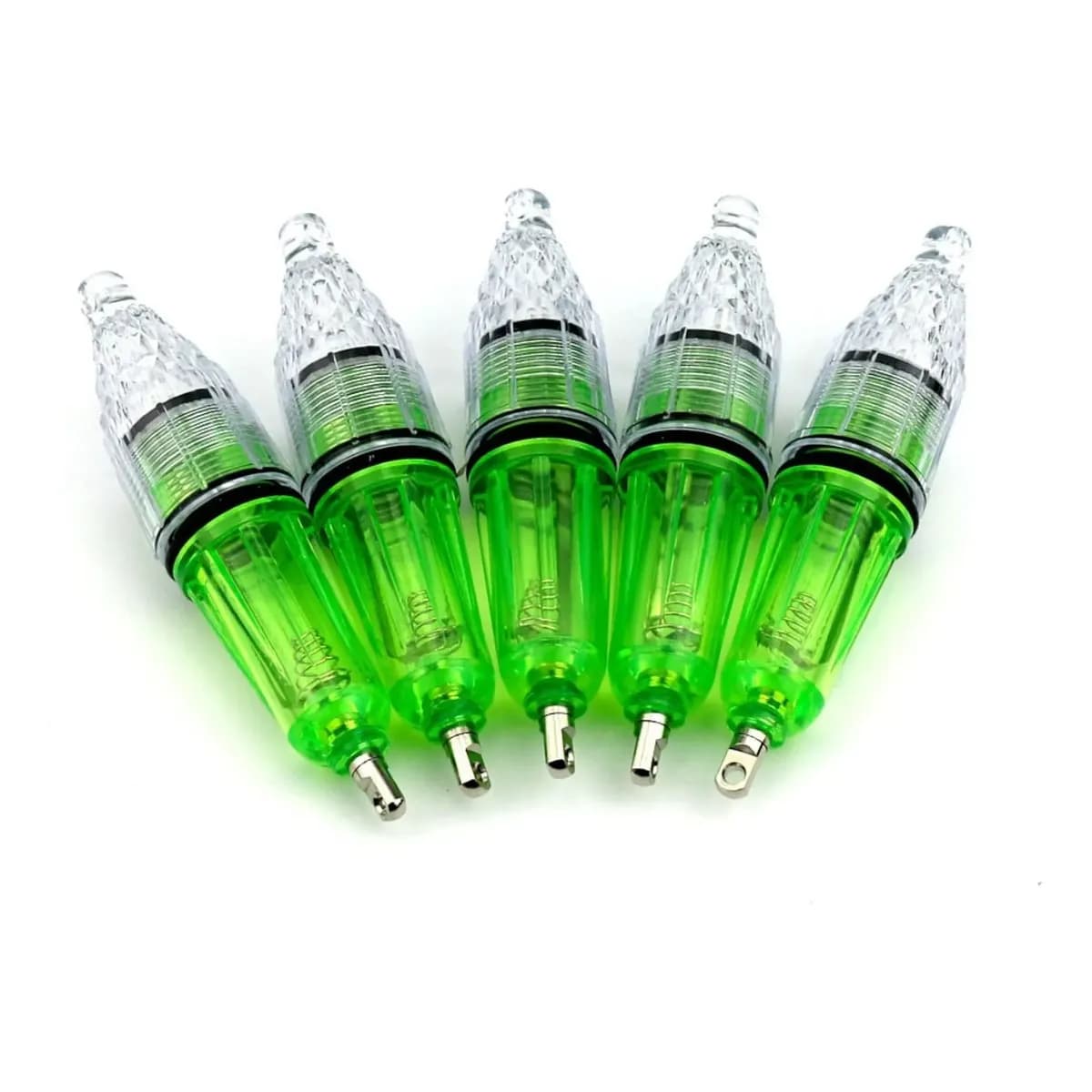 02 Luminoso Lampada Led Pesca Noturna Atraente Peixe Espada