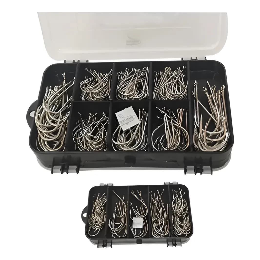 Anzol De Pesca Kit 200 Marine1/0,2/0, 3/0, 4/0, 5/0,  6/0,7/0