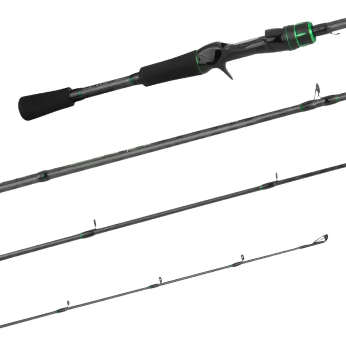 Vara Pesca Carretilha Saint Tucuna Pro 1,73m 8-20lbs 1 Parte Preto