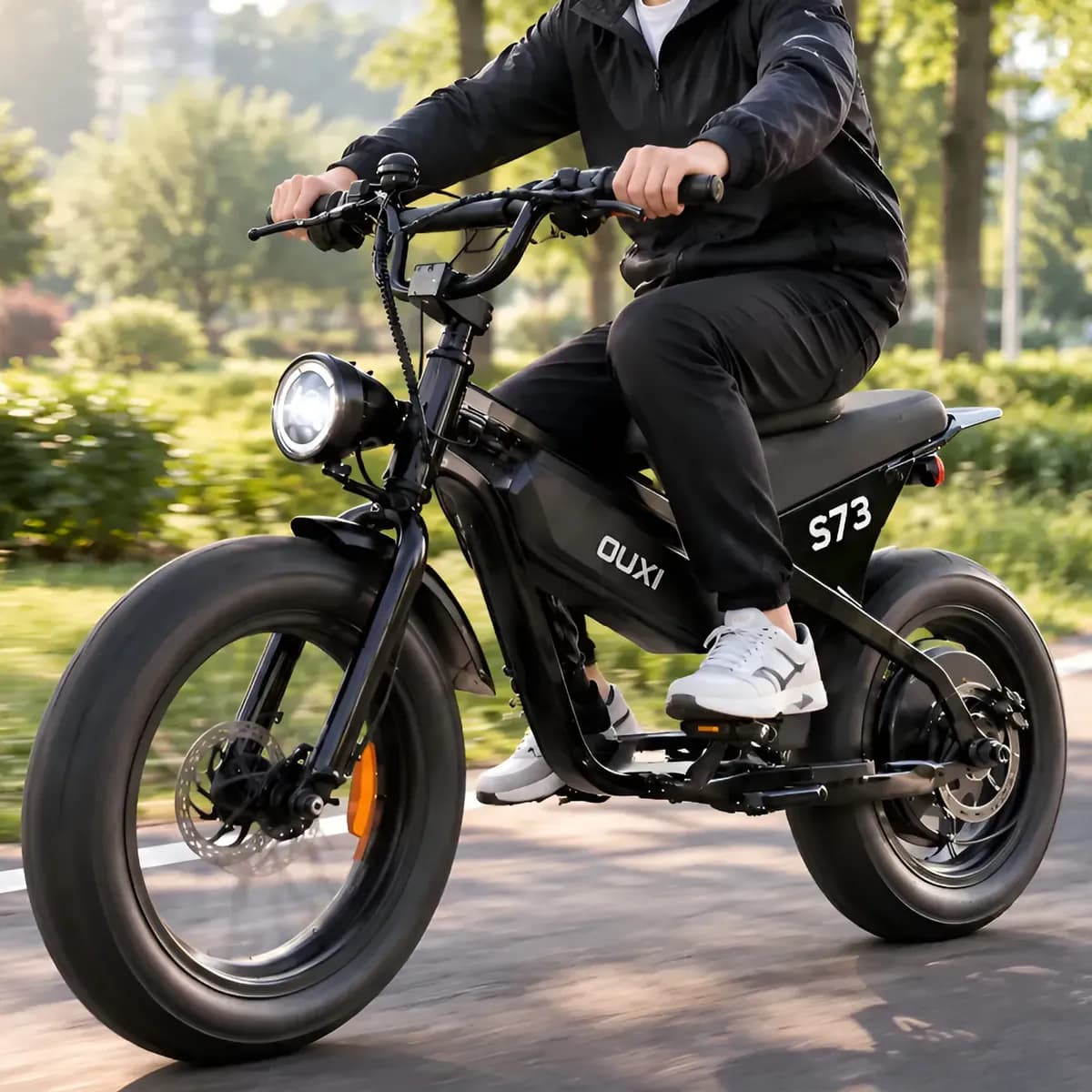 Bicicleta Elétrica Panda S73 Mini Bike Autopropelido 25km/h Preto 89