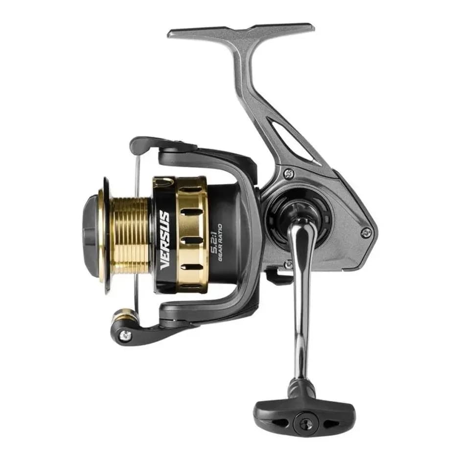 Molinete Marine Sports Versus 500 - 4 Rolamentos Cor Cinza Lado da manivela Direito/Esquerdo