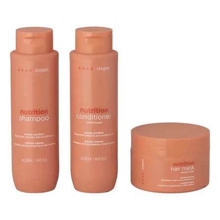 Kit Brae Para  Nutrição Linha Braé Stages Nutrition - 3 Itens