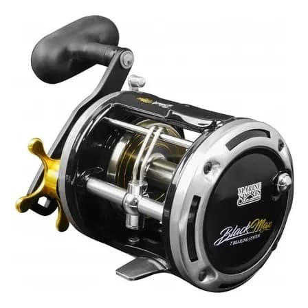Marine Sports Black Max 20  carretilha pesca perfil alto Direito