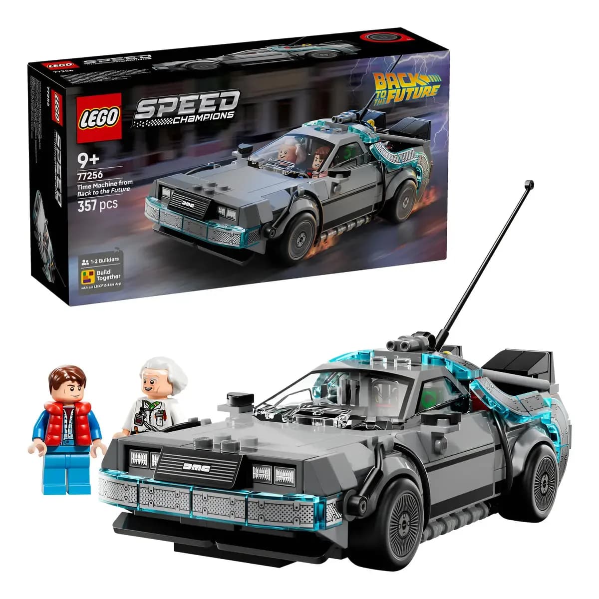 Lego 77256 Máquina Do Tempo de Volta Para o Futuro 357 Pcs