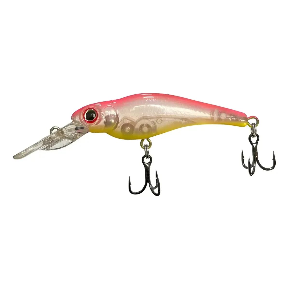 Isca Meia Água Lori Fishing Laker de 5.5 cm Pink para Robalo e Tucunaré