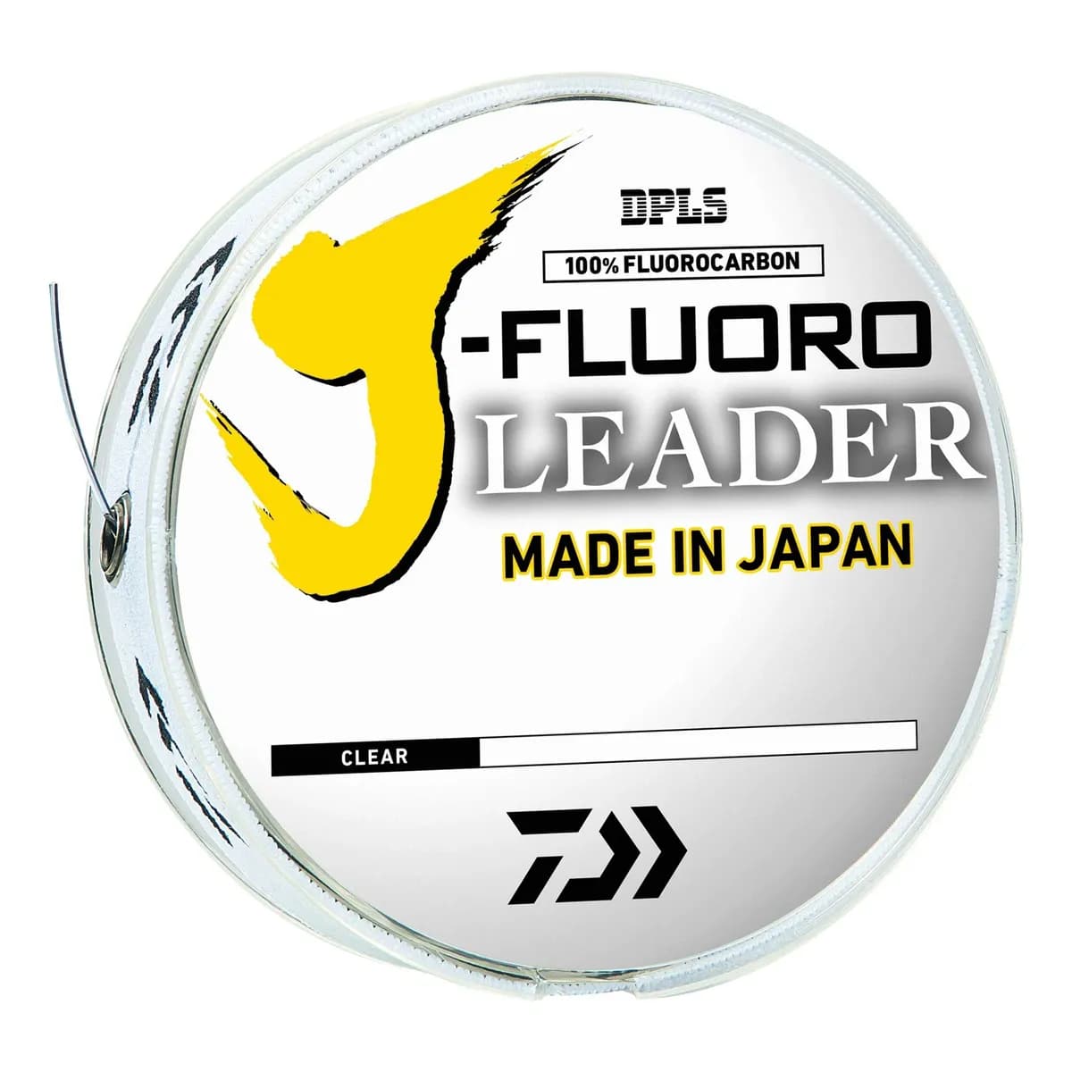 Líder De Fluorocarbono Daiwa J-fluoro 50 Lb/0,47 Mm 46 M Tra