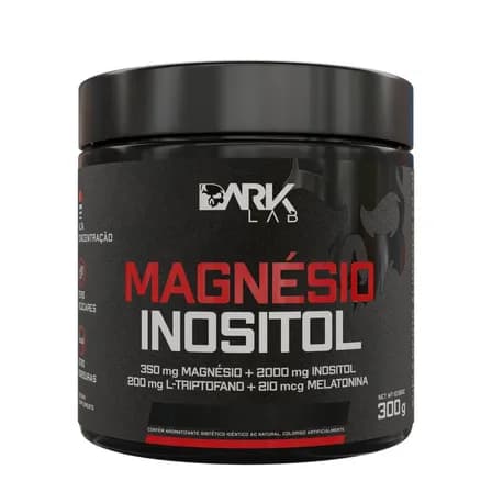 Magnésio E Inositol Taurina Melatonina 300g Dark Lab