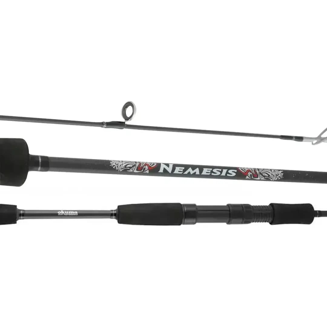 Vara de Pesca Okuma Nemesis 1,73m 17-25lbs Carbono Água Doce
