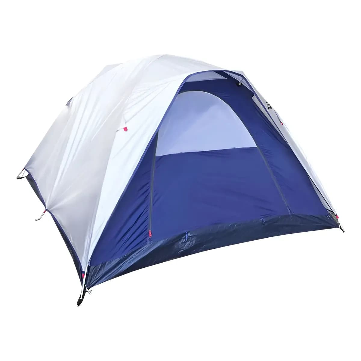 Barraca Camping Nautika Dome 3 Pessoas 1800mm Coluna D'água Cinza