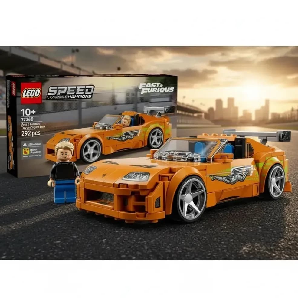Lego Velozes e Furiosos MK4 Supra 77260