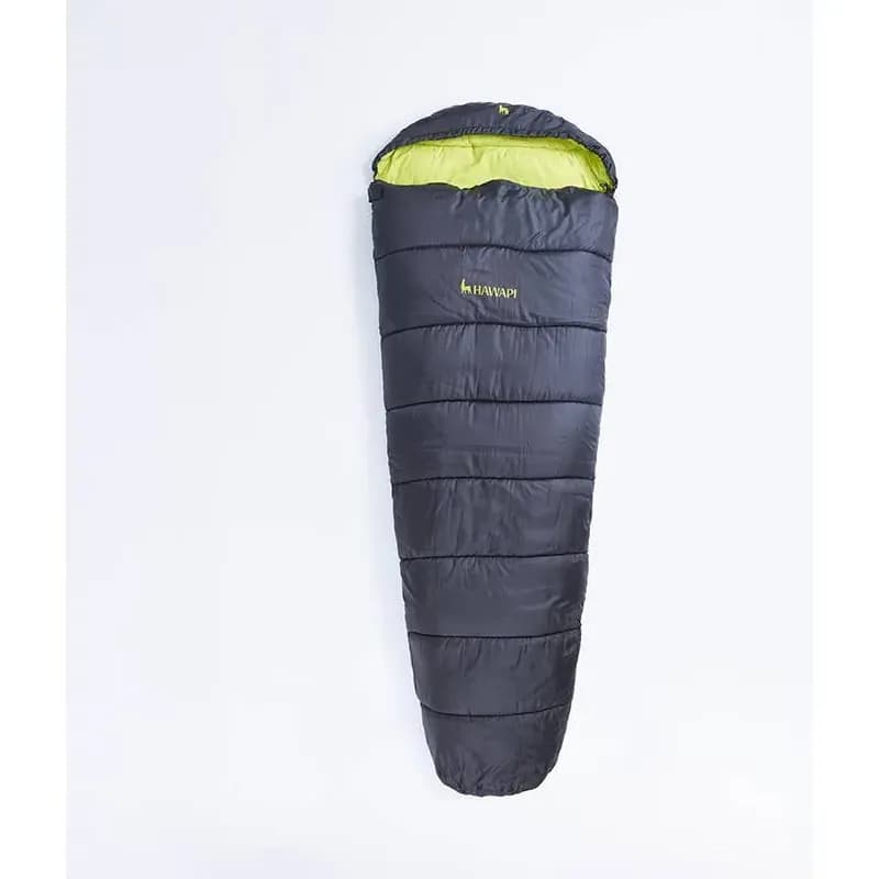 Saco De Dormir Hawapi Qiwa Térmico -5°c/5°c Camping Trekking Preto