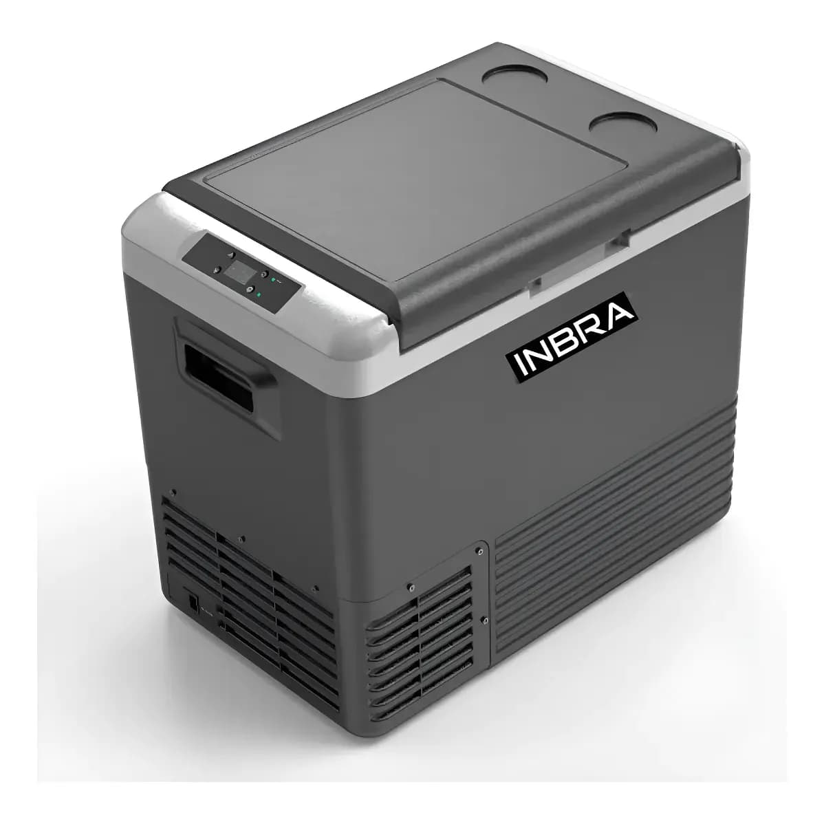 Geladeira Automotiva Portátil 50l Inbra Compressor 12v/24v 110v/220v Freezer -20°c Carro Caminhão Motorhome Com Adaptador
