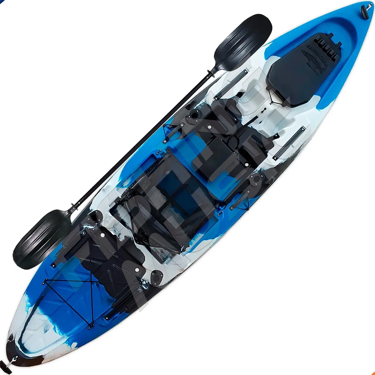 Caiaque Pesca Barracuda Evolution Completo Novas Cores