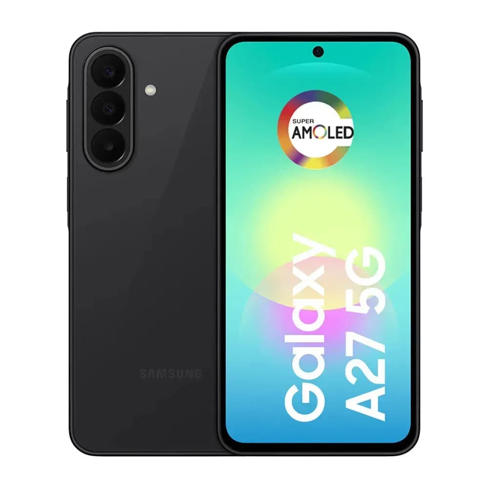 Celular Galaxy A27 Preto 5g 256gb, Câmera Tripla De 50mp, Processador Snapdragon 6 Gen 3, Feito Para Durar