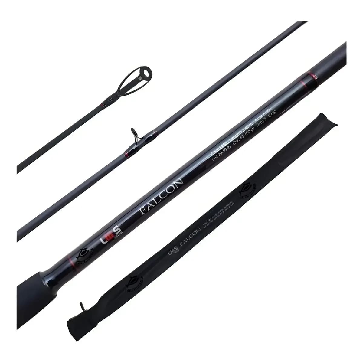 Vara Lumis Falcon 2.10m - 30lbs - Carretilha - 2 Partes