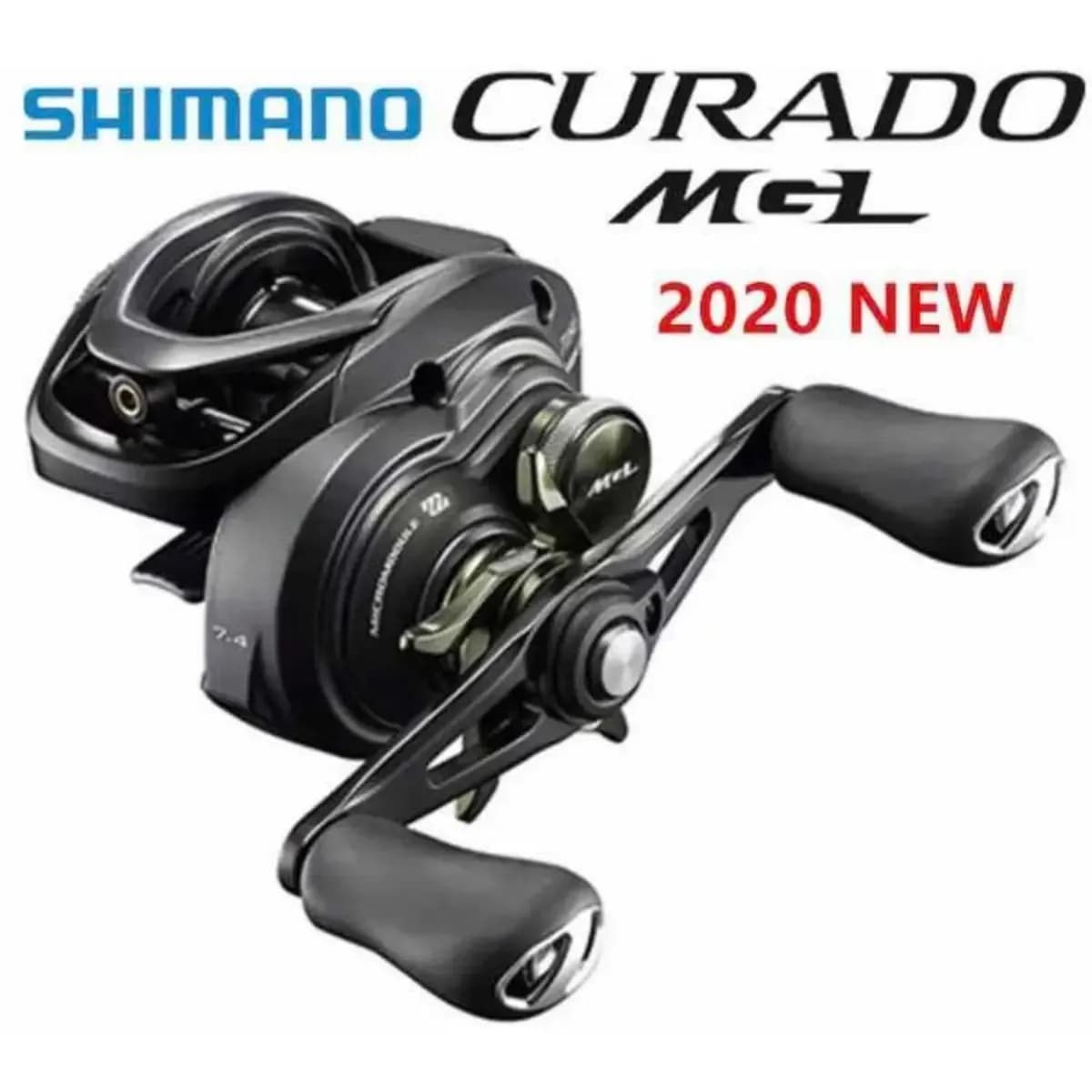 Carretilha Shimano Curado K Mgl 71 Hg Drag 5,5 Kg Esquerdo Cor Cinza-escuro
