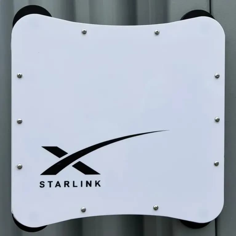 Case Suporte Starlink Mini 4 Ímãs 66 Mm Teto Carro Veicular
