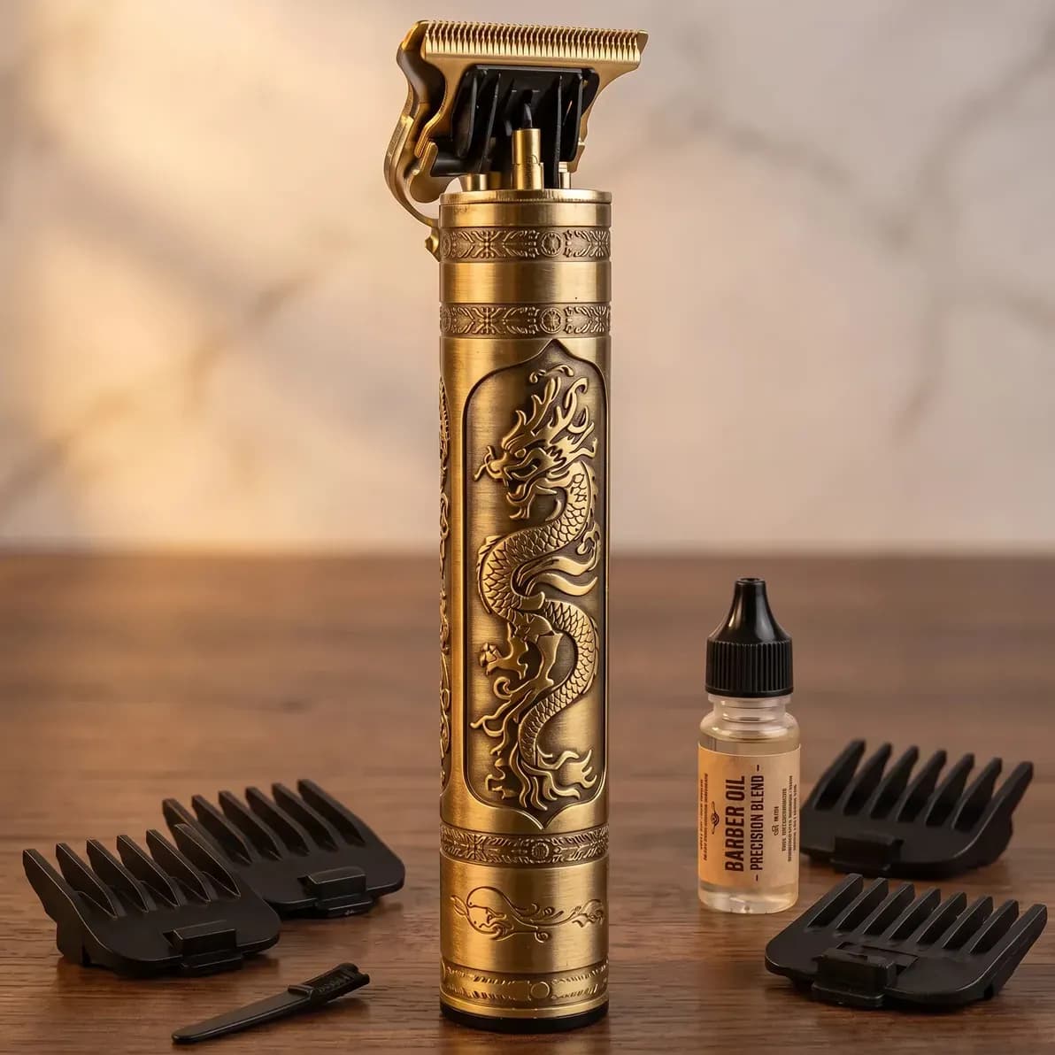 Máquina de Acabamento Bahrein Dragão sem Fio para Cabelo e Barba