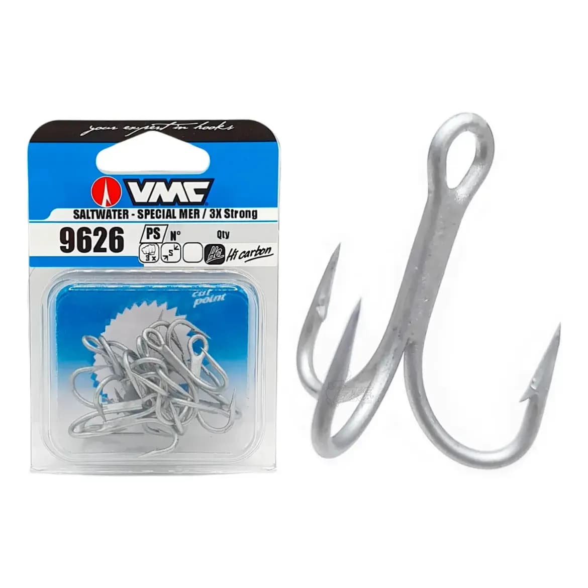 Garateia Vmc Saltwater 3x Strong 9626ps Nº4 - 10 Unidades