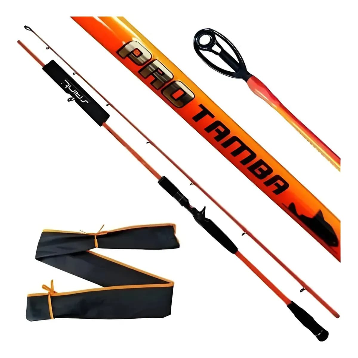 Vara Saint Pro Tamba P/carretilha 2,70m 25-50lb 2p Pesqueiro Laranja Orange