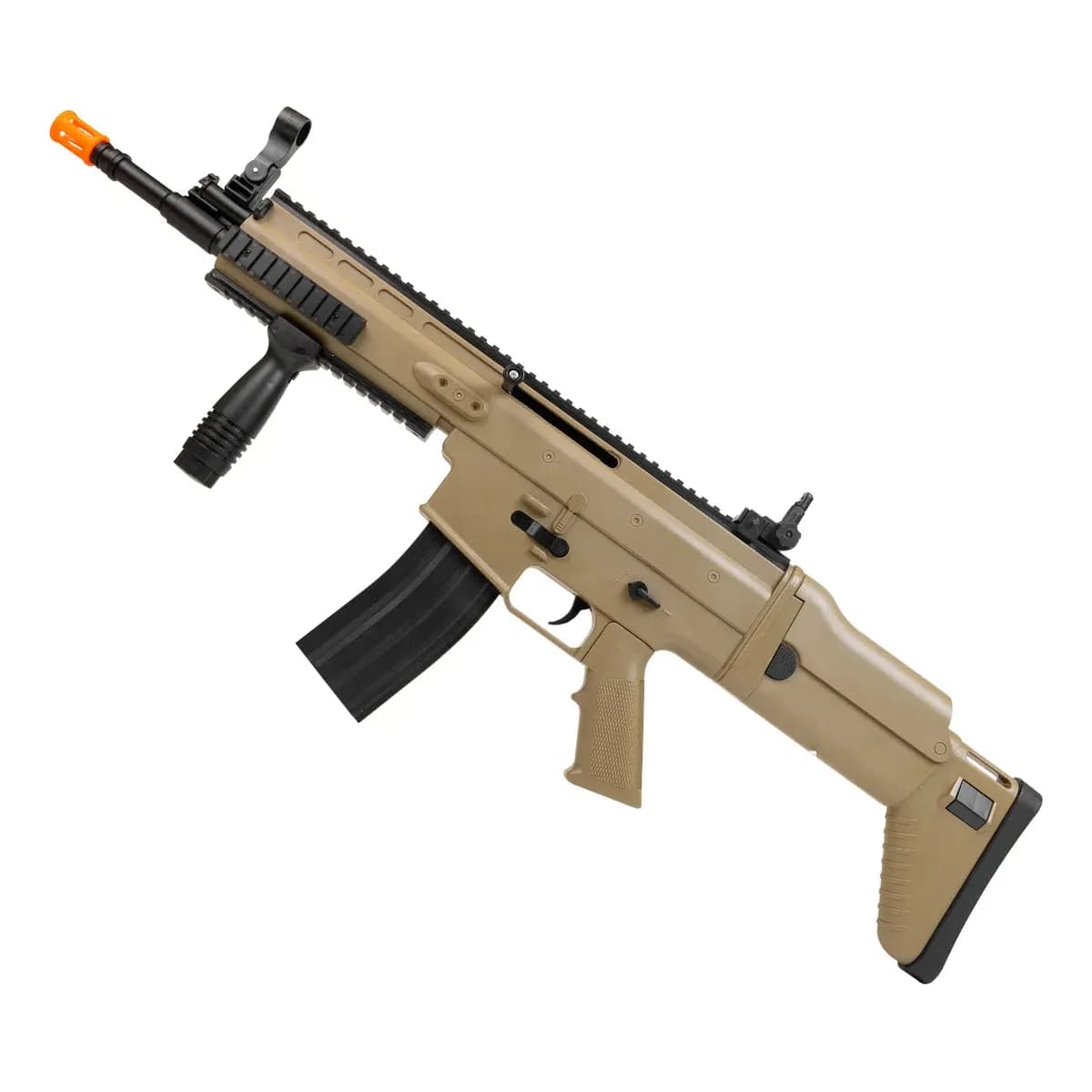 Rifle Airsoft Spring Scar-l 8902a Tan Vigor 6mm 6 Mm