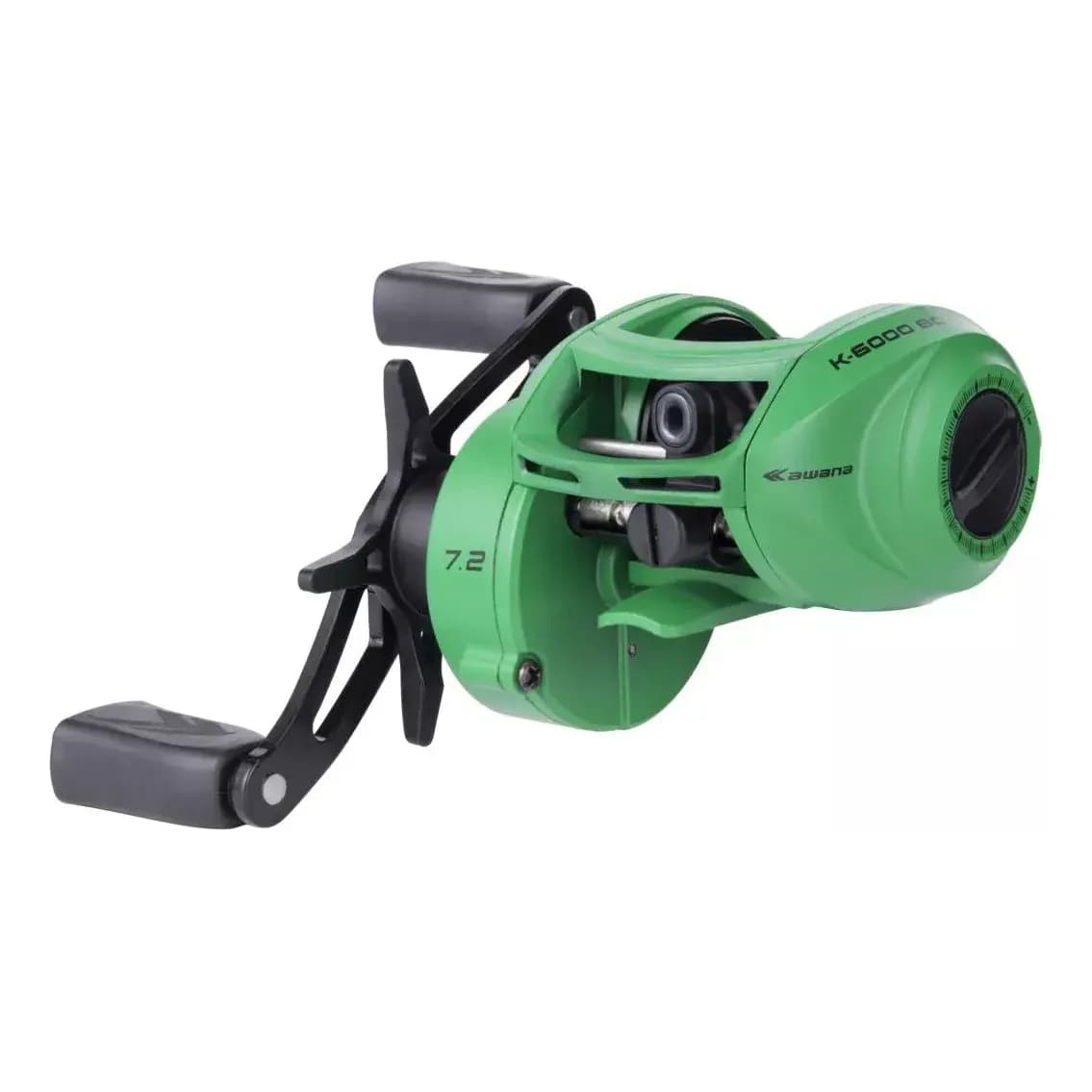 Carretilha Bg 6000 Anticabeleira Drag 6,8 Kg  6 Rol Cor Verde Lado Da Manivela Esquerdo