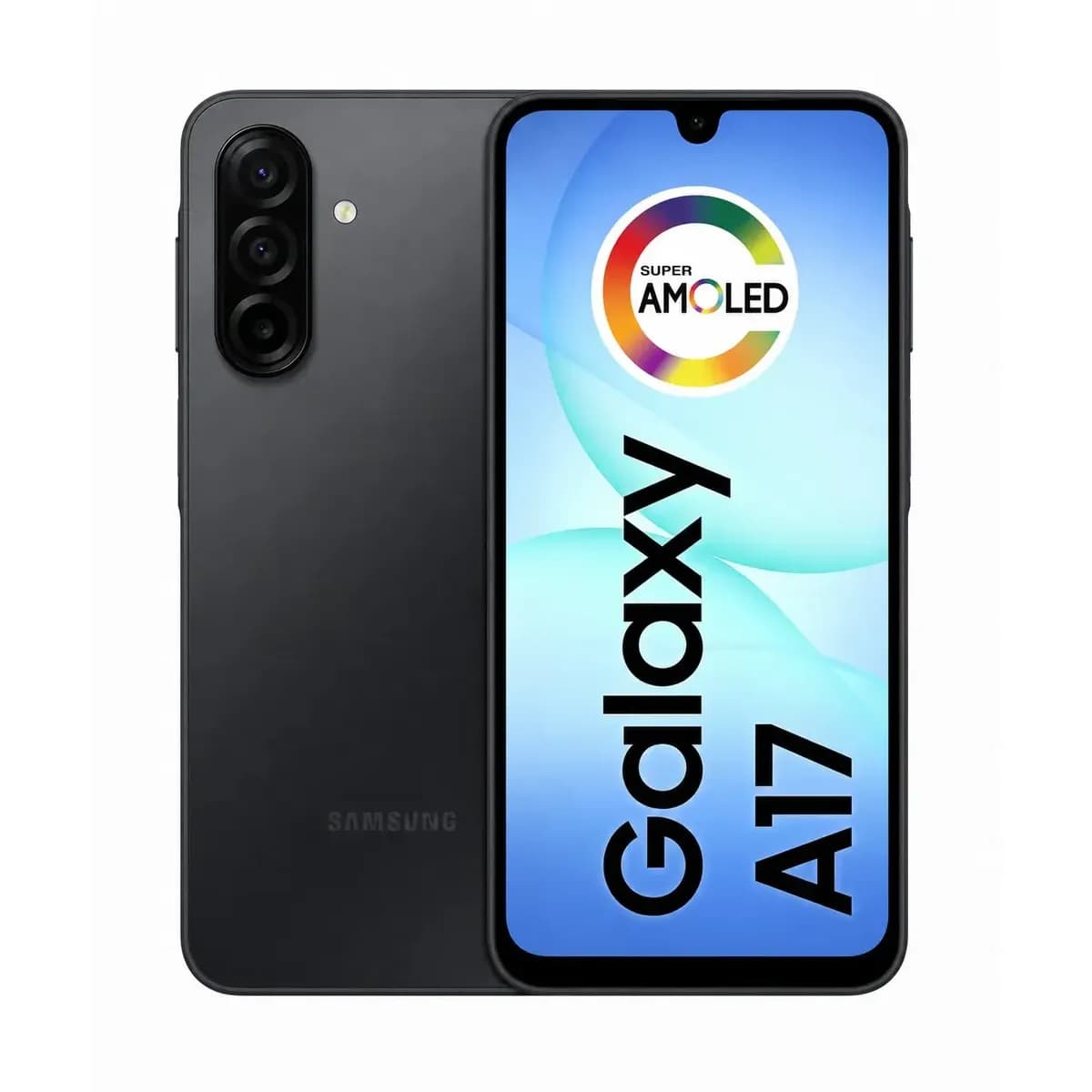 Smartphone Samsung Galaxy A17 128GB (4GB Ram+4GB Ram Plus) Com IA, Câm De 50mp, Tela De 6.7, NFC, IP54 - Tela Super Amoled - Nacional - Preto