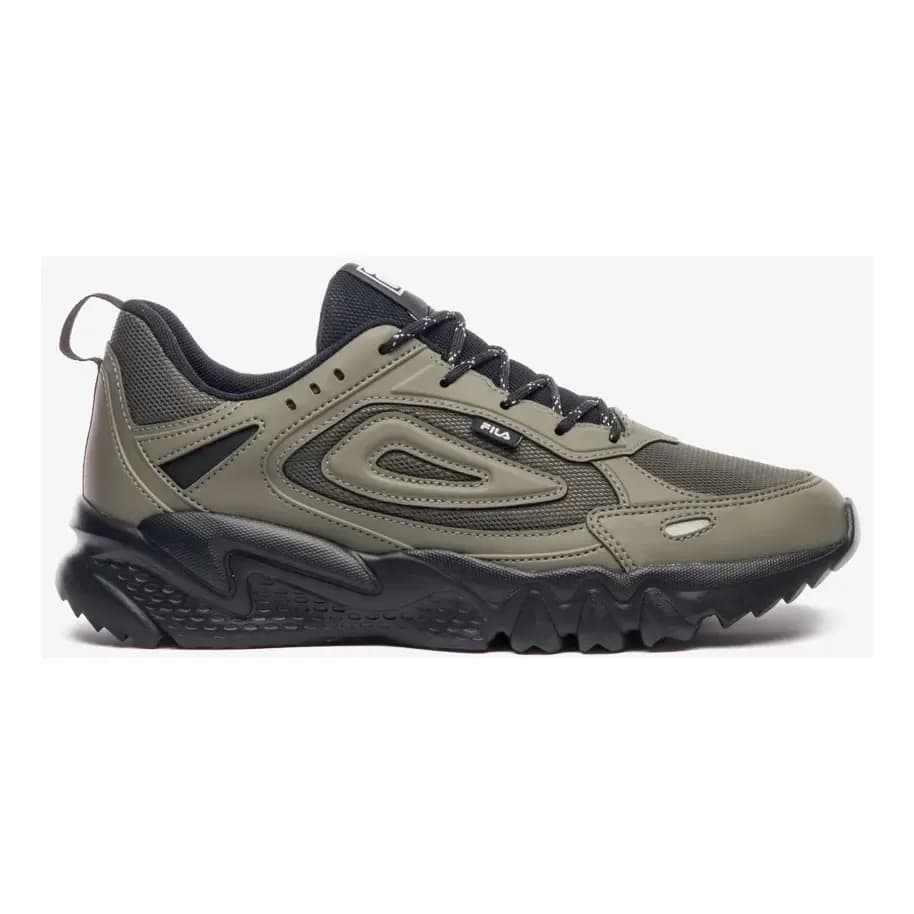 Tênis Casual Masculino Venture Tracer Lite Fila Oliva/preto/bege Liso 41 Br