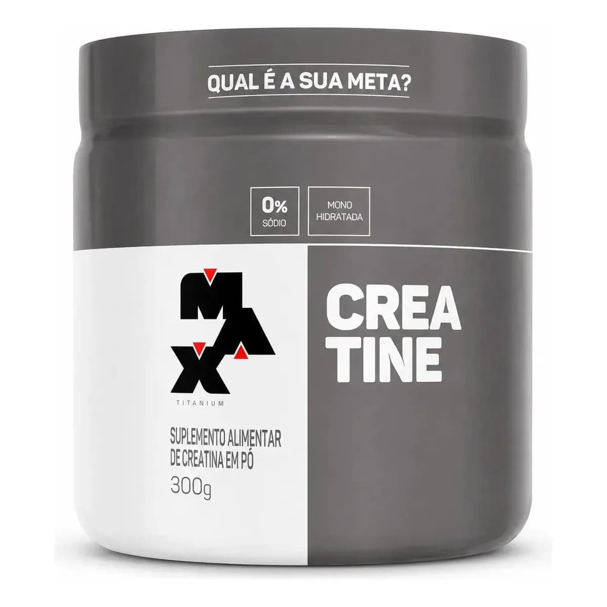 Creatina Monohidratada 300g Pó Max Titanium