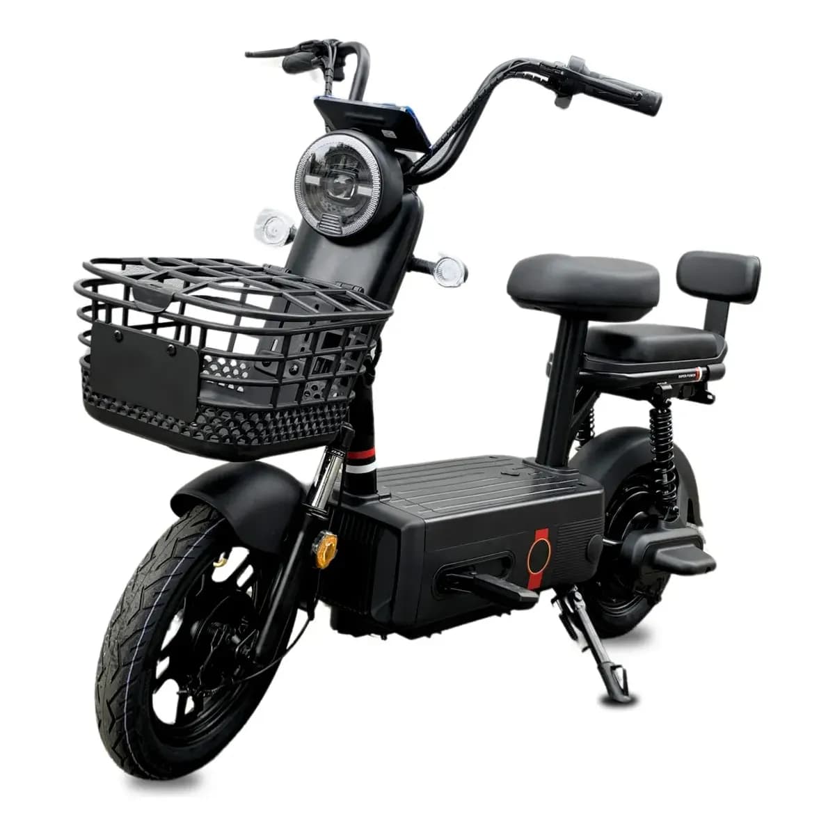 Bicicleta Elétrica NADO C2 1000W 48V – Preta