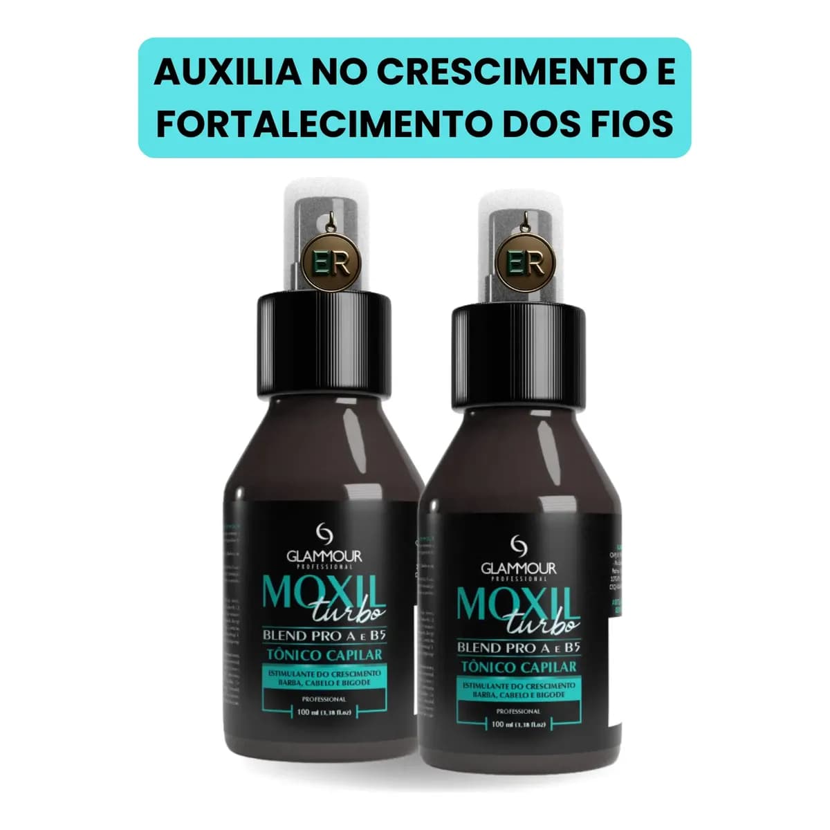 Moxil Turbo 2 Tonico Capilar 100ml Crescimento Acelerado