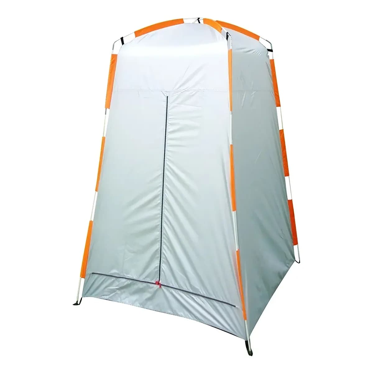 NTK Pampa barraca banheiro trocador de roupa camping cor branco e laranja