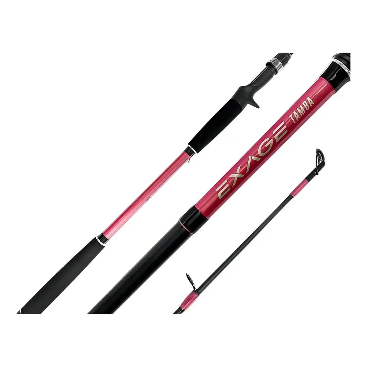 Vara De Carretilha Shimano Exage Tamba 2,40m Rosa 50 Lb 120g Cor Rosa - Grafite