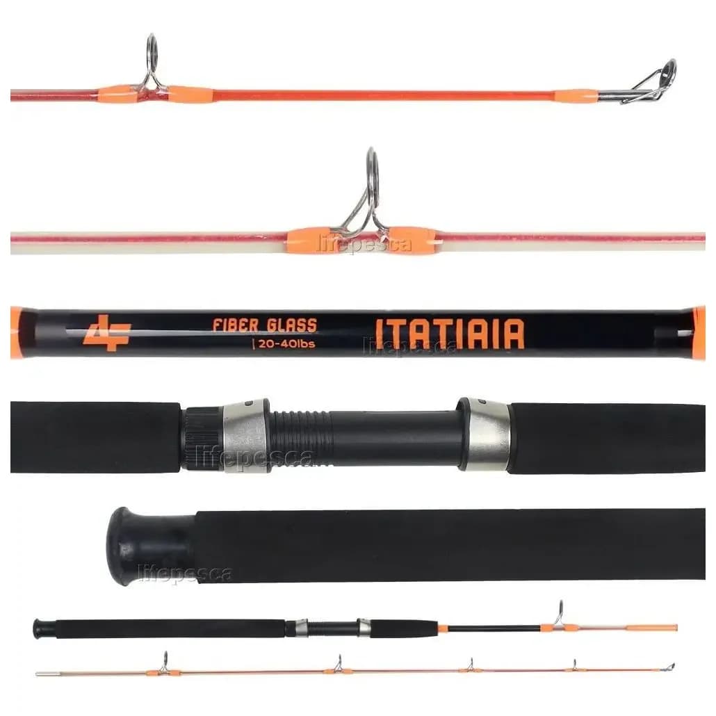 Vara P/ Molinete Albatroz Itatiaia 2,10m 20-40lbs - 2 Partes